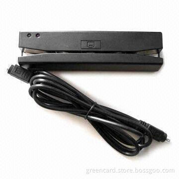 Magnetic Card Reader, 300 to 2,750 Coercive
